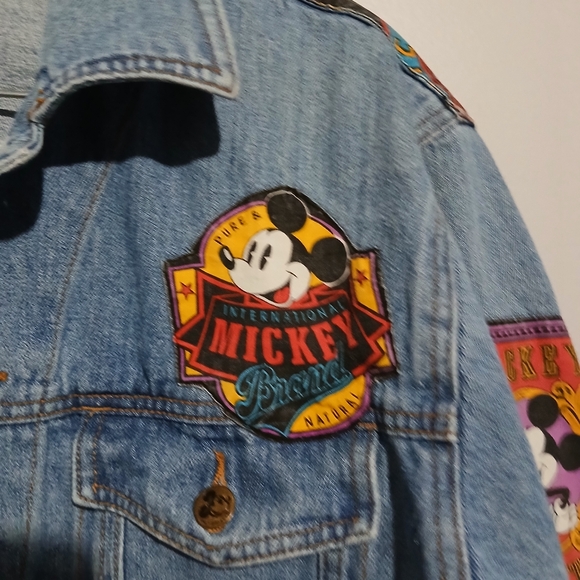 Mickey And Co. Vintage Ladies Jean Jacket. - Picture 6 of 13